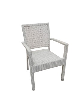 Silla jardin crema