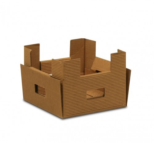 Brown cardboard box