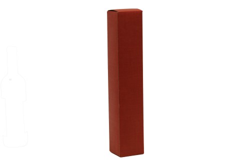 Caja roja estrecha