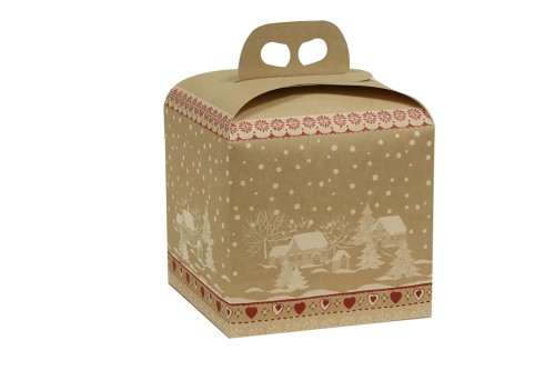 Porta panettone navidad