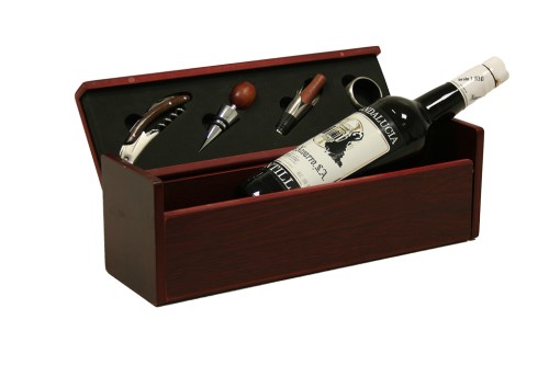 Porte bouteille (1 bouteille + accessoires)