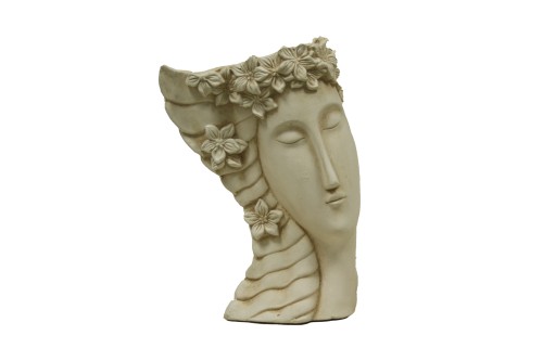 Macetero carita blanca