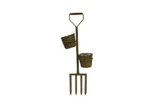 Jardinière en forme de fourche