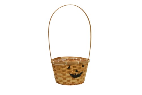 Cesta halloween bambu