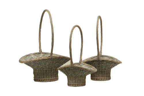 Cestas mimbre s/3