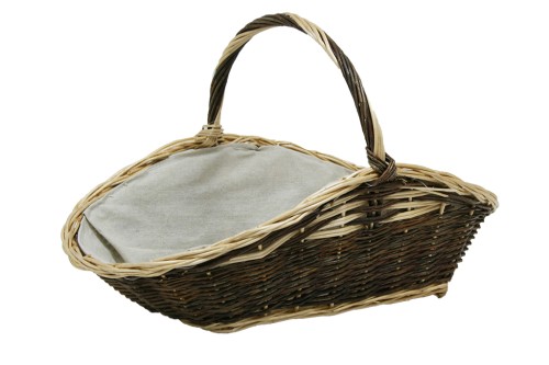 Bois deux couleurs c / tissu