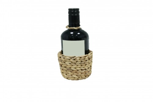 Porta botellas enea