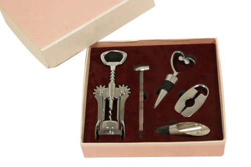 Estuche accesorios vino