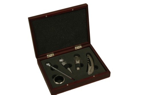 Estuche accesorios de vino