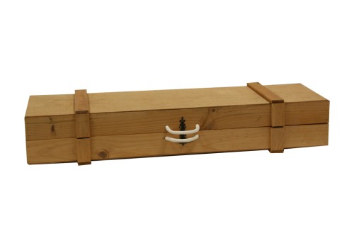 Estuche de madera grande