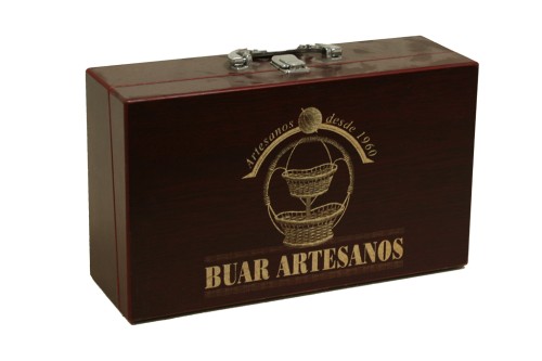 Estuche madera buar artesanos