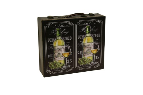 Estuche vino para 4 botellas