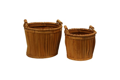 Cestas madera s/2