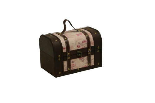 Baul pequeño rosa