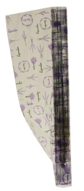 Rollo trans. Estampado lavanda violeta h. 70*50 mt.