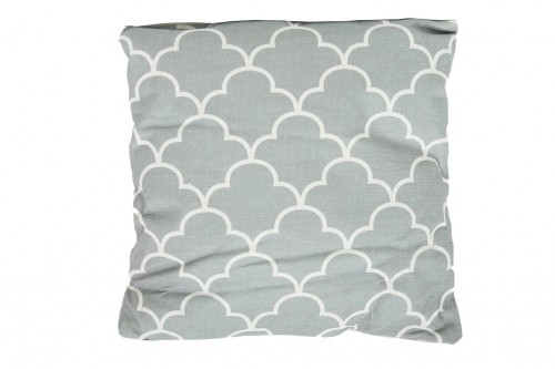 coussin nuage gris