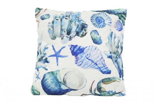 Coussin marin imprimé