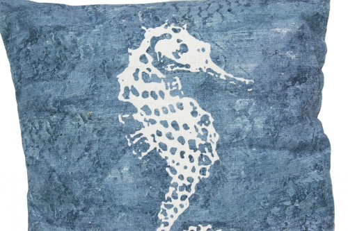 Seahorse cushion