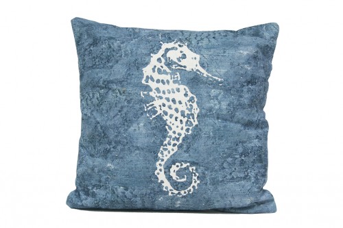 Seahorse cushion