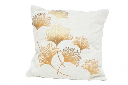 Golden tree cushion