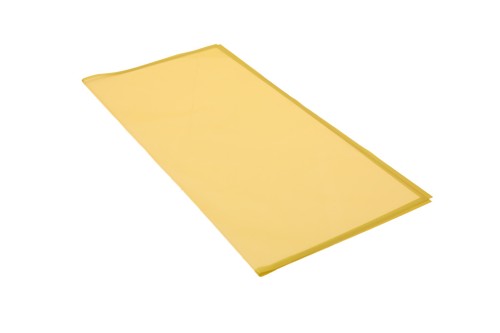 Hojas papel transparente dorado 58*58cm