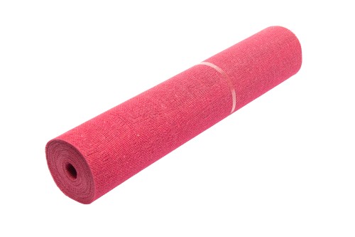 Bobina jute y algodón rosa