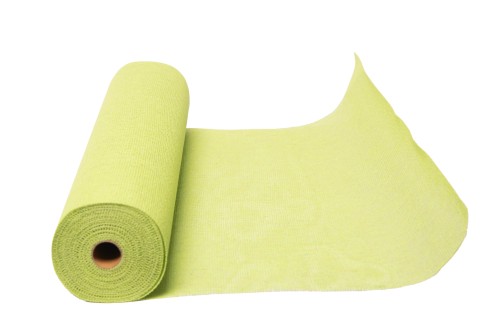 Bobina jute y algodón verde pistacho