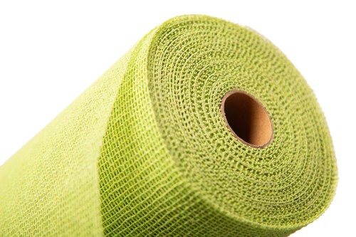 Bobina jute y algodón verde