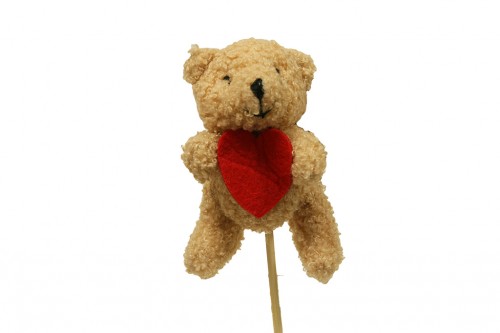 Peluche oso con corazon