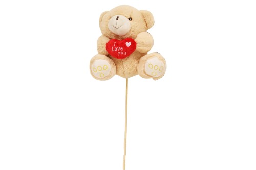 Peluche ours avec coeur