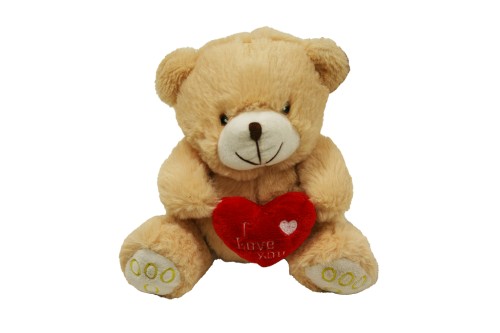 Peluche oso con corazon
