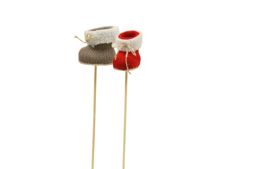 botas navideñas