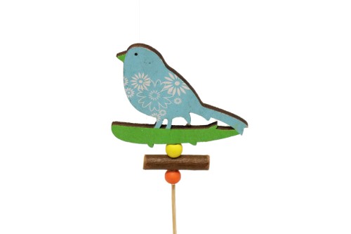 Pin pajarito azul  - 50 unidades