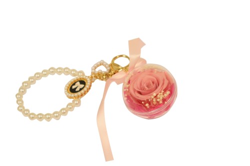 Llavero rosa eterna rosa