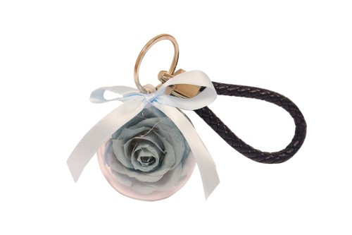 Llavero rosa eterna azul