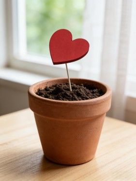 Red Heart Pins (Pack of 70)