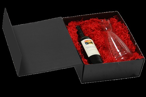 Caja plegable negra + decantador